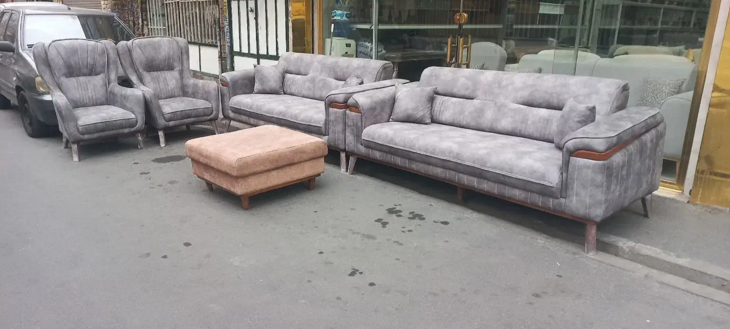 مبل ال کاجو شرکتی نقد و اقساط...|مبلمان خانگی و میز عسلی|نظرآباد, نظرآباد|دیوار