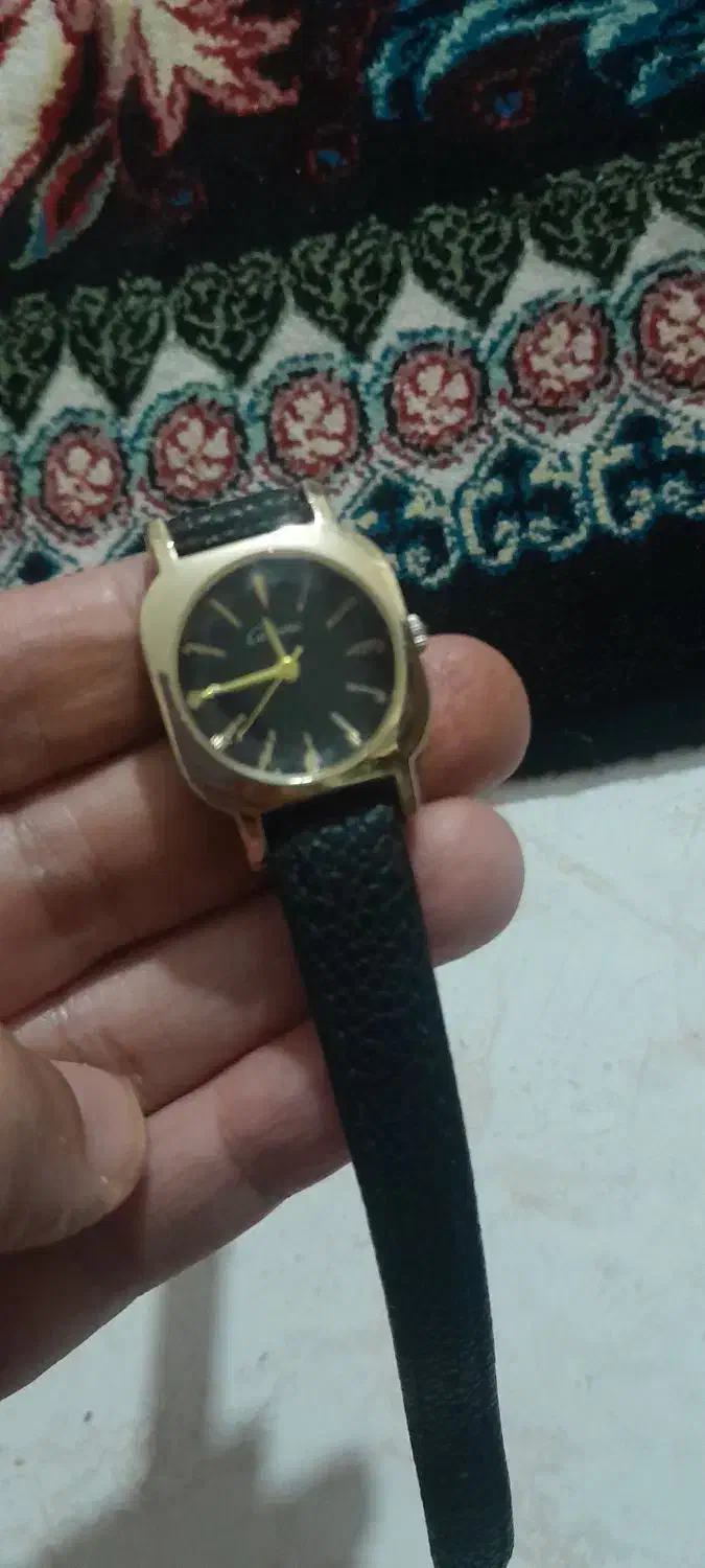ساعت بند چرم مشکی سالم ،زنانه|ساعت|پاکدشت, پاکدشت (مامازند)|دیوار