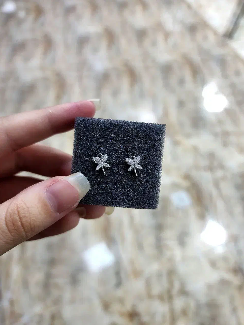 پیرسینگ قاصدک نقره اصل|بدلیجات|کرمانشاه, |دیوار