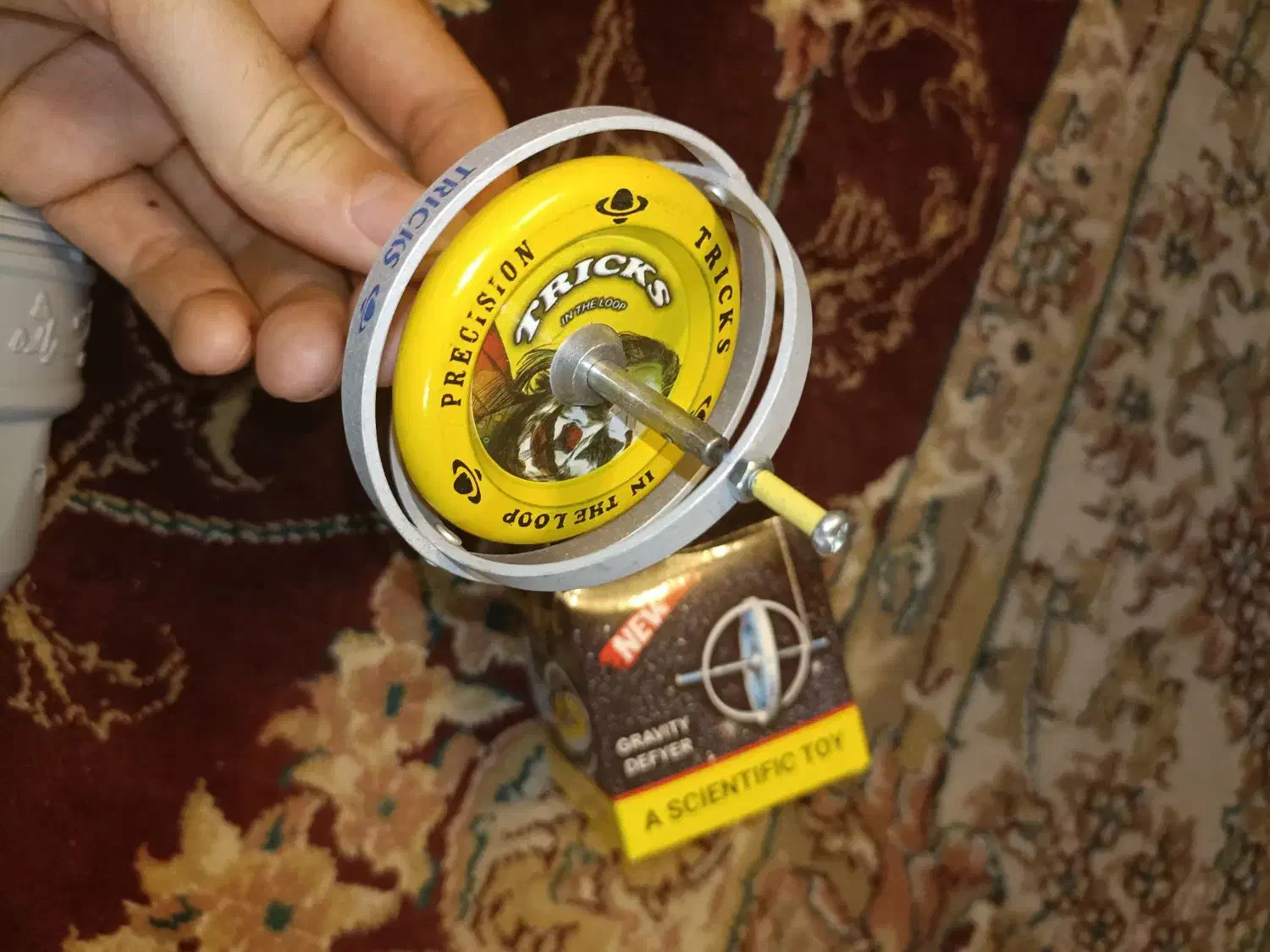 فرفره ژیروسکوپ اسباب بازی علمی هدیه روز دانش آموز|اسباب‌‌بازی|قم, قم نو|دیوار