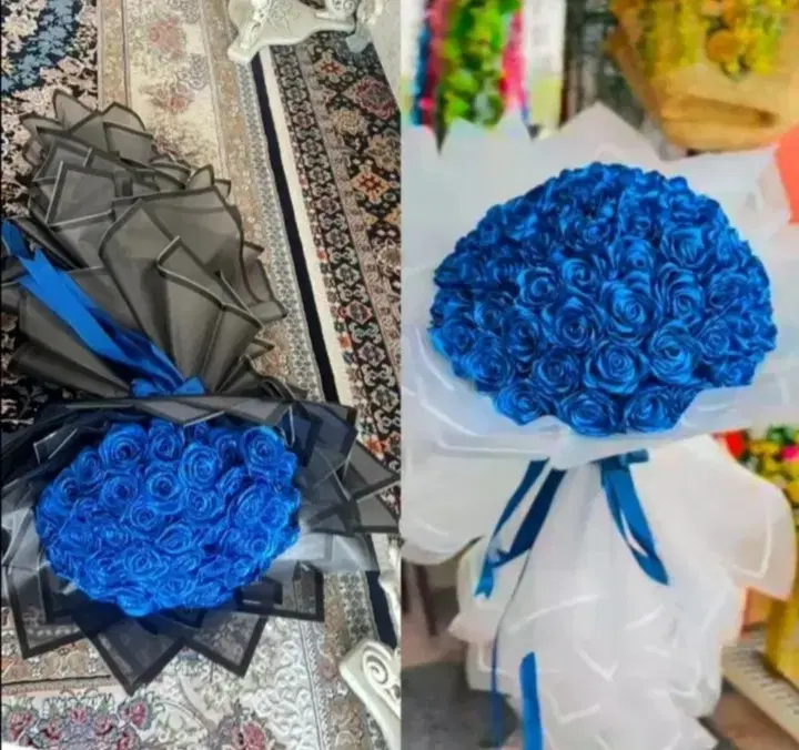 گل روبانی تک شاخه گل ربانی دسته گل خاستگاری|گل مصنوعی|مشهد, شهید قربانی|دیوار