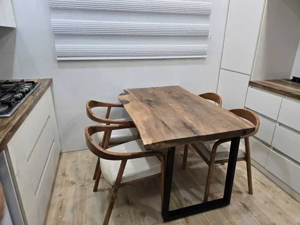 غذاخوری 4/6/8 نفره چوب جنگلی ـ سفارش ازسراسر ایران|میز و صندلی غذاخوری|اهواز, امانیه|دیوار