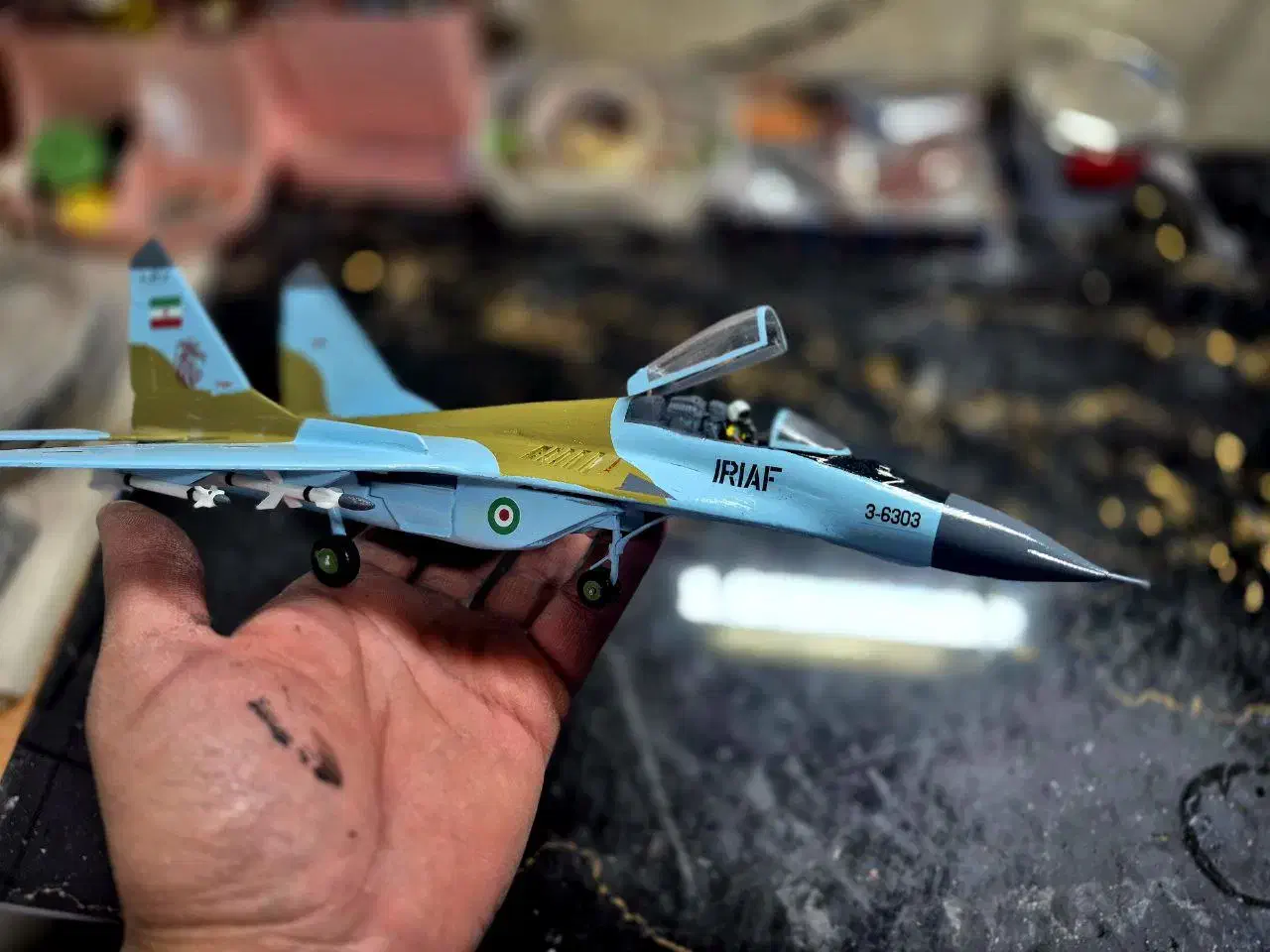 ماکت هواپیمای F4. و بالگردهای کبرا و 214|کلکسیون و سرگرمی|ارومیه, |دیوار