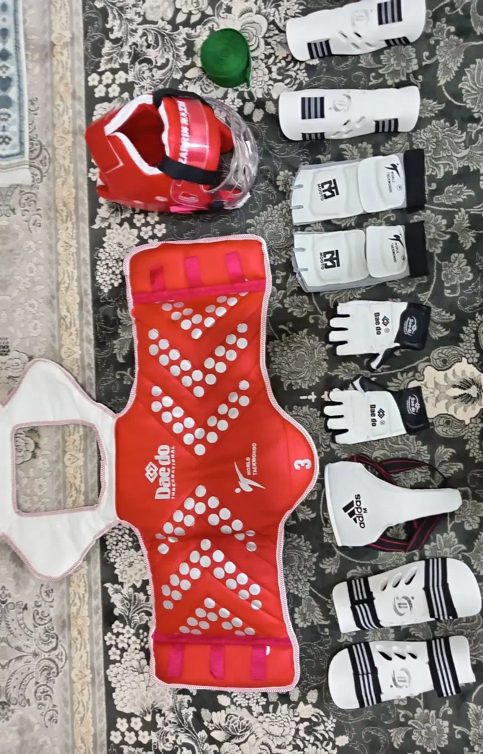 لباس مبارزه تکواندو در حد نو|تجهیزات ورزشی|اهواز, منبع اب|دیوار