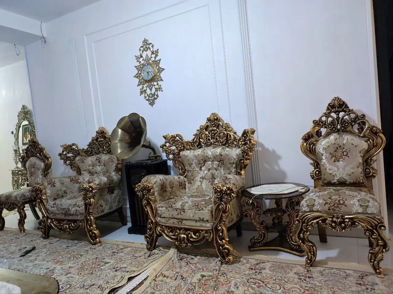 مبلمان ۹نفره|مبلمان خانگی و میز عسلی|شهریار, شهرک شاهد|دیوار