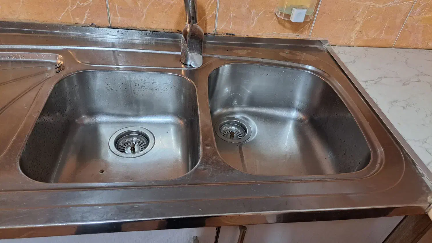 سینک ظرفشویی 120|آب‌چکان و نظم‌دهنده ظروف|ری, شهادت|دیوار