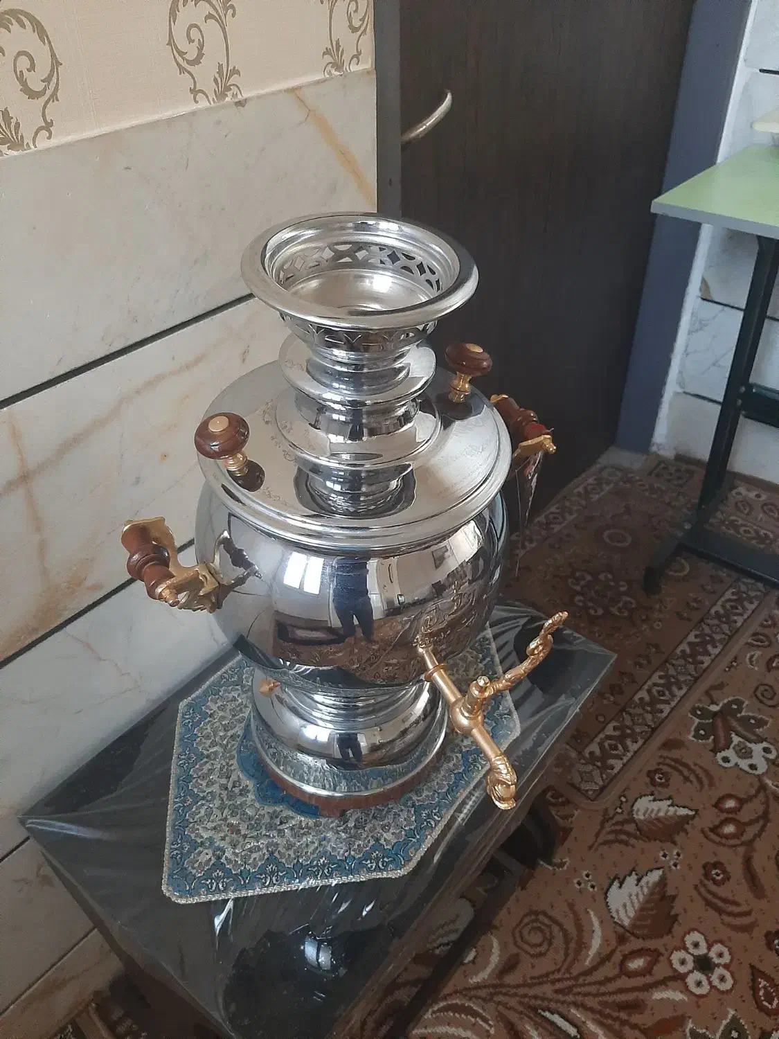 سماور افسون نو استفاده نشده|سماور، چایساز، قهوهساز|لنجان, |دیوار