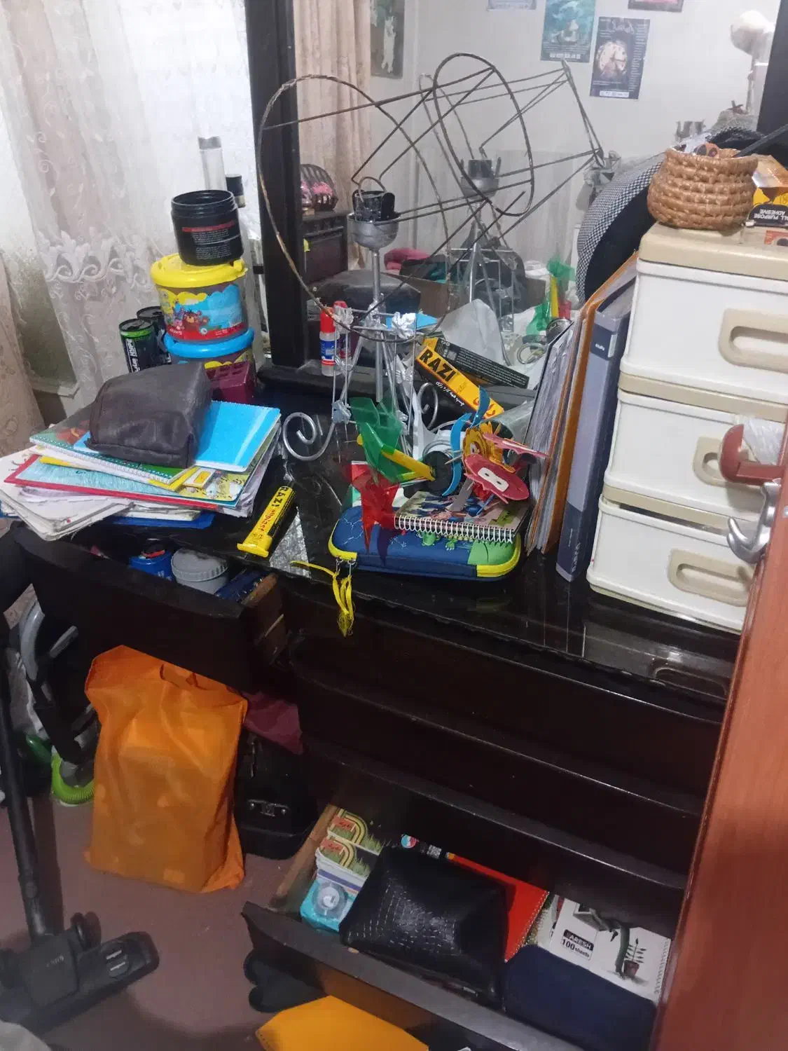 دوعدراورچوبی وکمد سه تکه قدیمی|جاکفشی، کمد، دراور|فردیس, سرحد آباد|دیوار