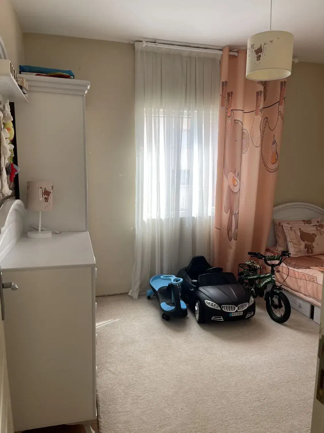 پرده روتختی شبخواب ولوستر|اسباب و اثاث بچه|ری, دولت‌آباد|دیوار