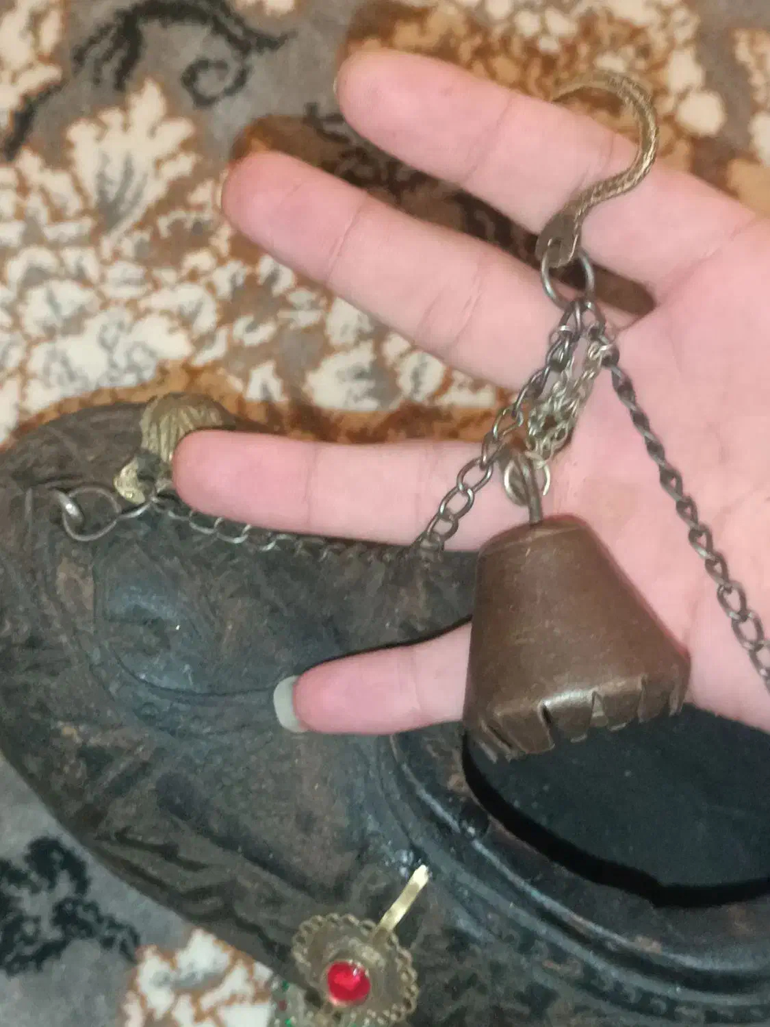 تبرزین‌کشکول و سکه ومهره همگی آنتیک|کلکسیون سکه، تمبر، اسکناس|مشهد, ایثار|دیوار