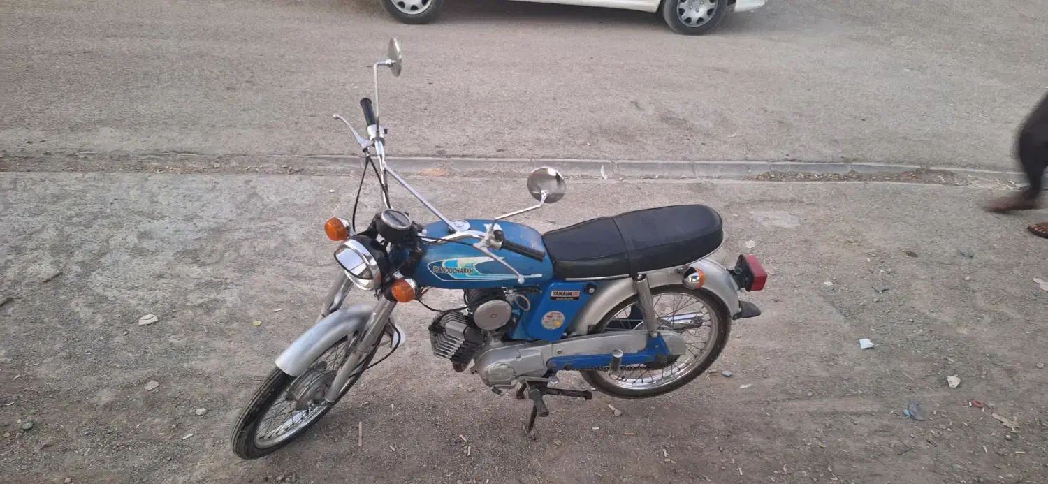 موتور یاماها عتیقه|موتورسیکلت|کنگاور, |دیوار