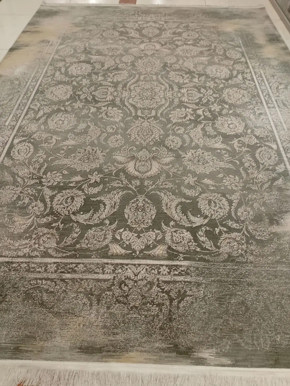 فرش۹مترنواکبند۱۲۰۰شانه اصل تراکم۳۶۰۰کاملانخ پنبه|فرش|مشهد, طلاب|دیوار