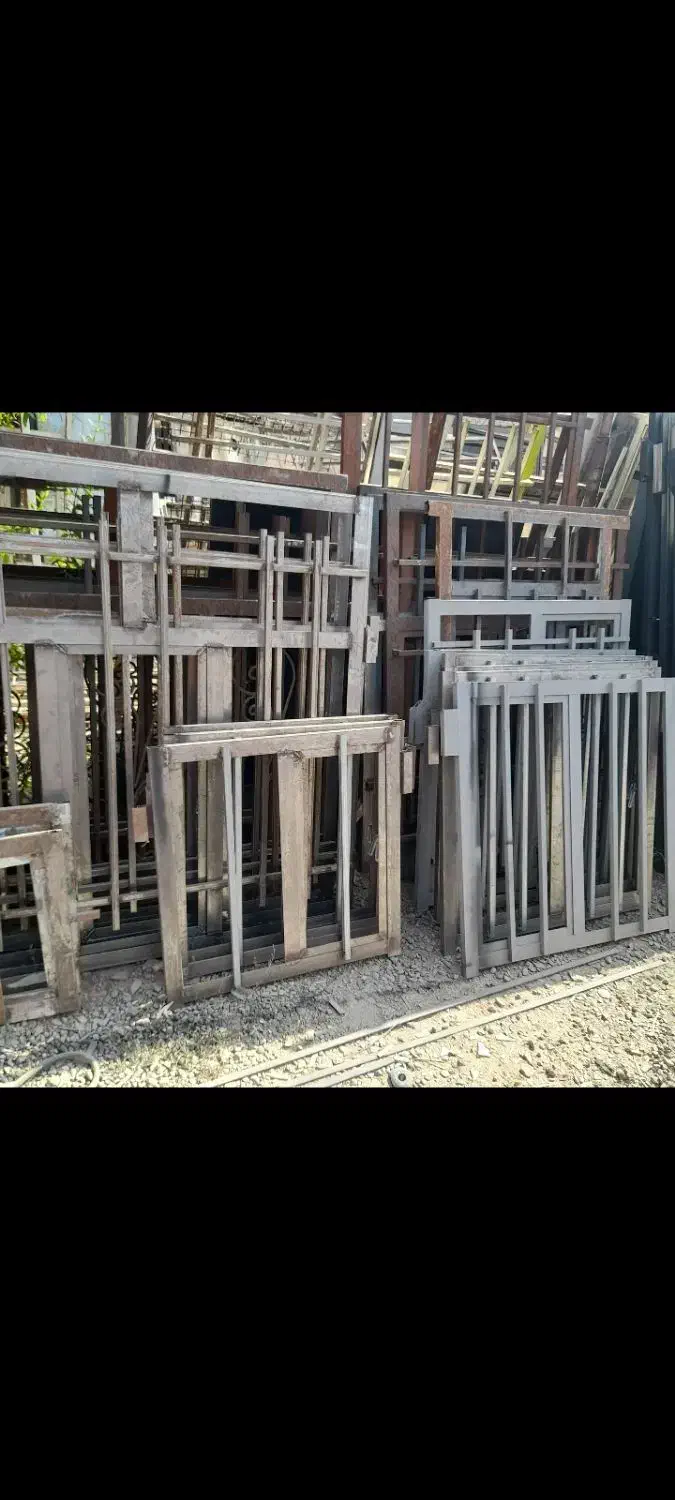 درب بالکن کد767 پنجره آهنی کد767 سرویس باغی ویلا|مصالح و تجهیزات ساختمان|کرج, بازار آهن|دیوار