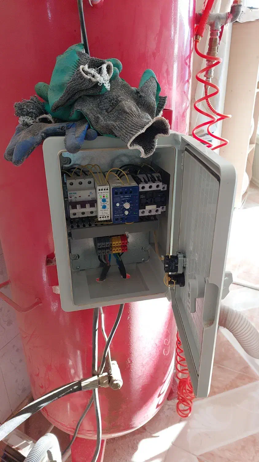 کمپرسور ایتالیایی ۵۰۰ لیتری|ماشینآلات صنعتی|ایوان, |دیوار