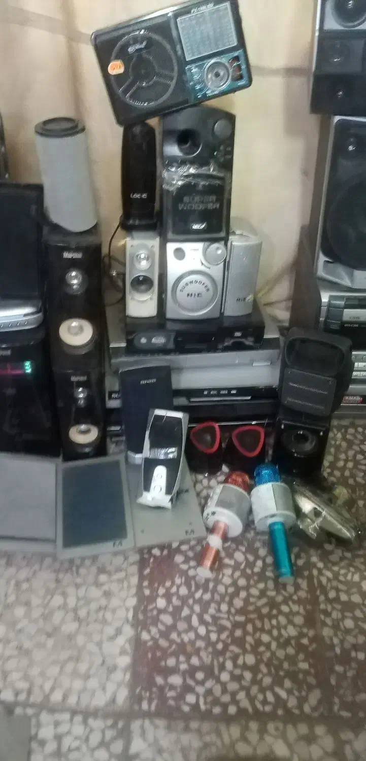 تعدادی لوازم صوتی تصویری...|صوتی و تصویری|اراک, |دیوار