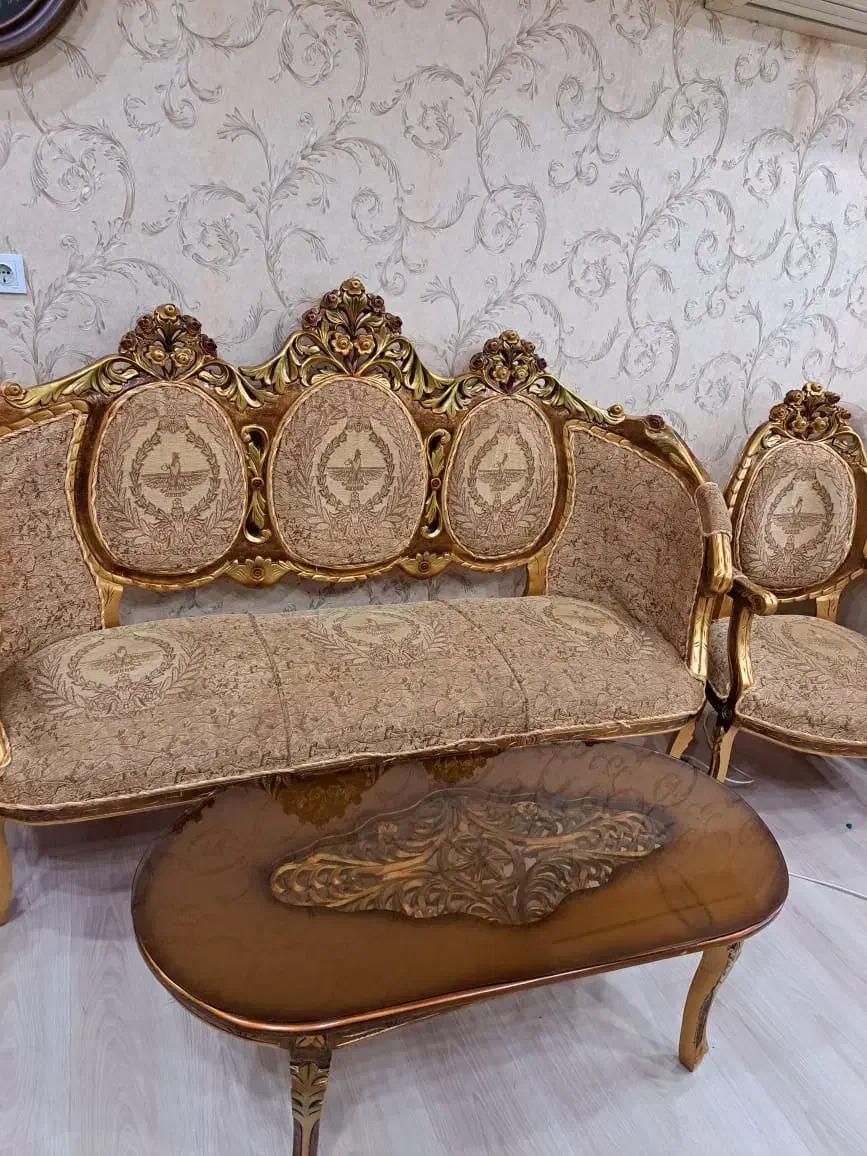 مبل چوبی|مبلمان خانگی و میز عسلی|گنبد کاووس, |دیوار