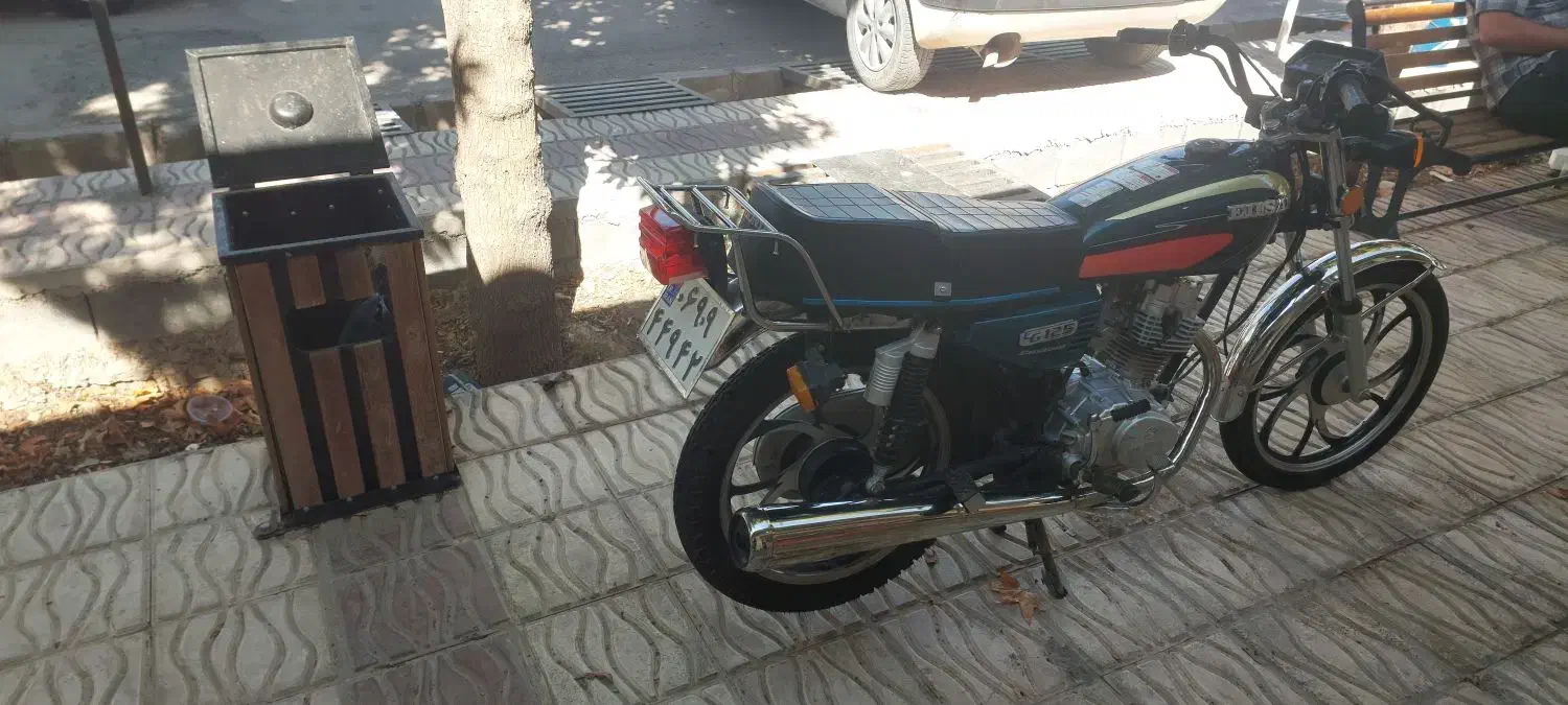 احسان ۱۲۵ مدل ۹۵|موتورسیکلت|پاسارگاد, |دیوار