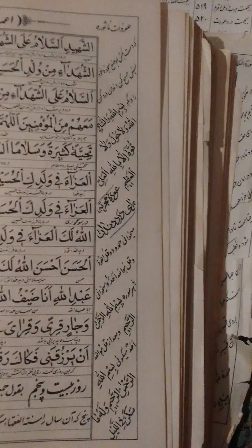 کتاب دعا نویس|کتاب و مجله مذهبی|تربت‌حیدریه, کاشانی|دیوار