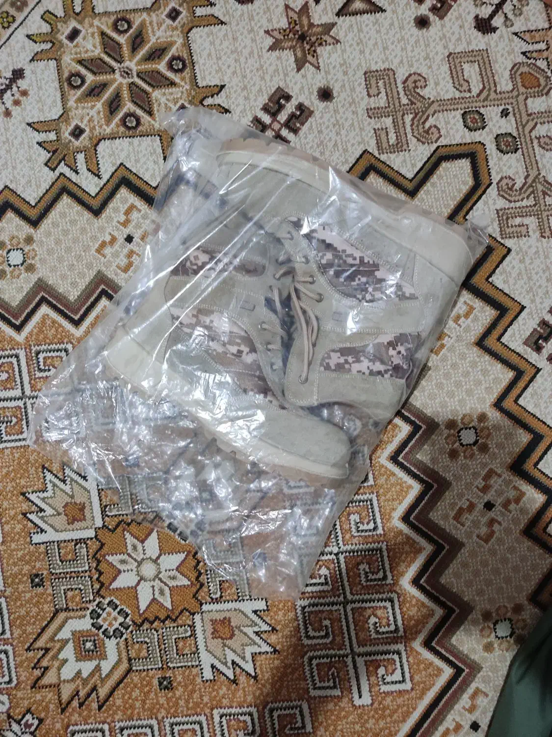 لباس دیجیتالی خاکی خُنک + پوتین + کلاه + جوراب|لباس|لنگرود, |دیوار