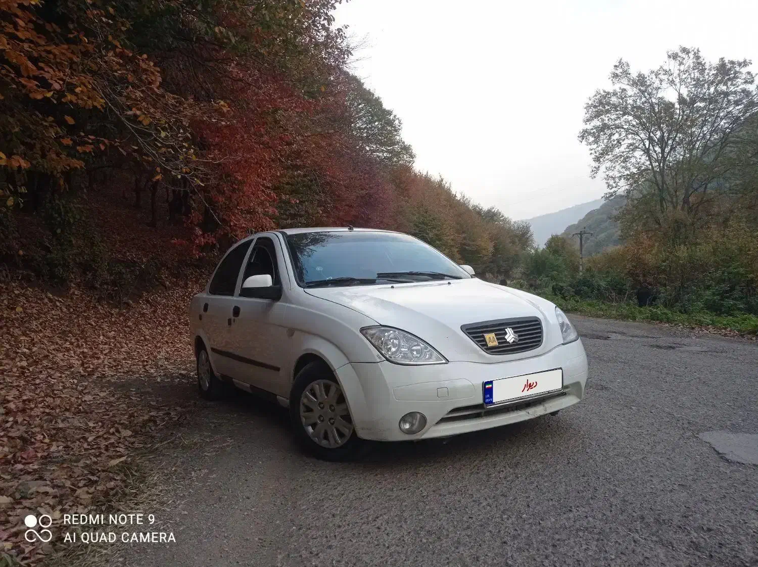 تیبا صندوقدار ۱۳۹۲ رخ درحد|خودرو سواری و وانت|سنگر, |دیوار