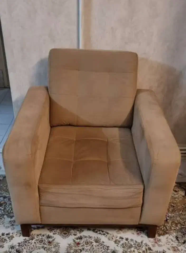 فروش فوری مبل راحتی شرکتی با فوم سفارشی|مبلمان خانگی و میز عسلی|اسلامشهر, شهرک لاله|دیوار