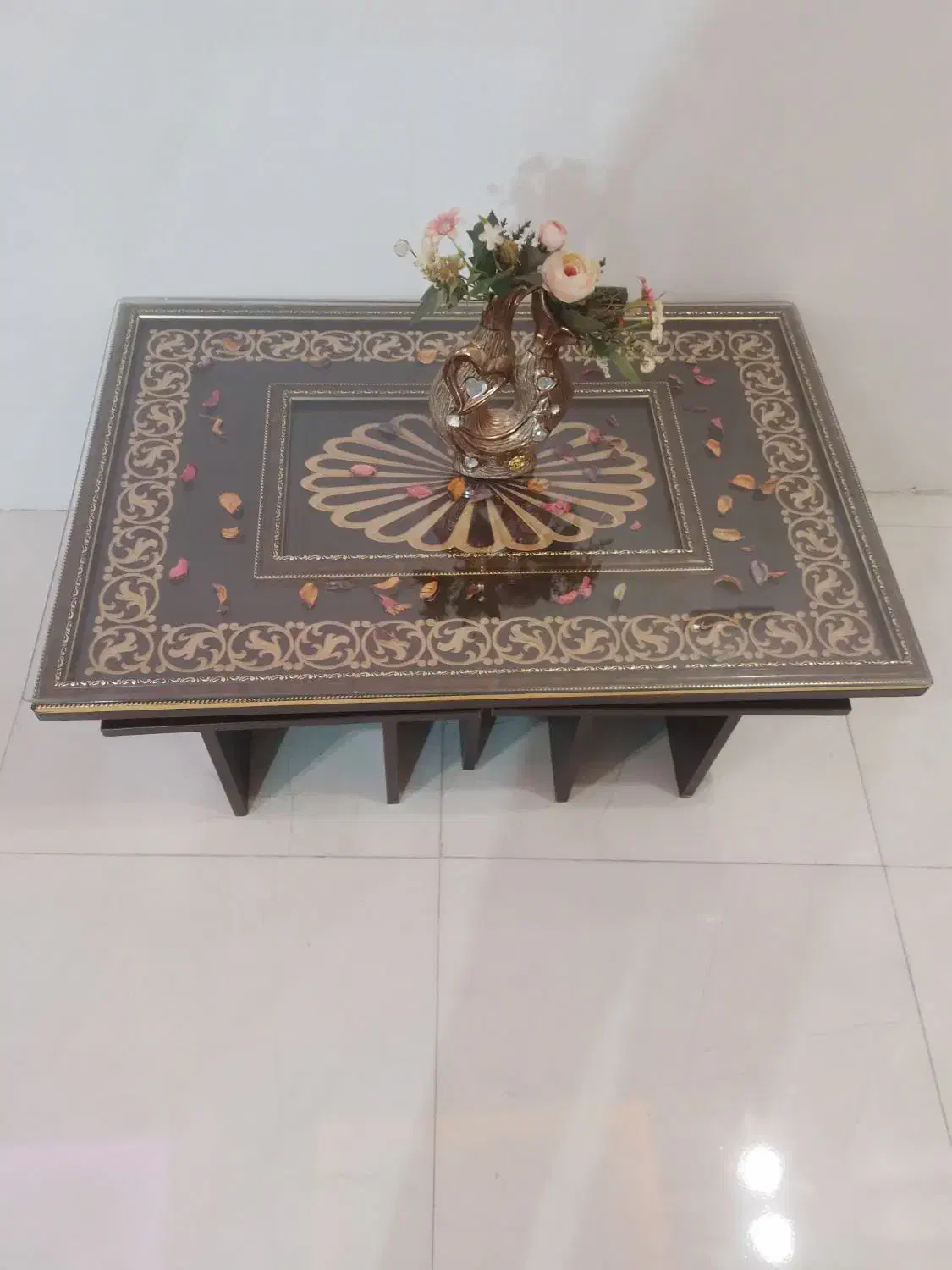 میز جلو مبلی و عسلی|مبلمان خانگی و میز عسلی|قزوین, |دیوار