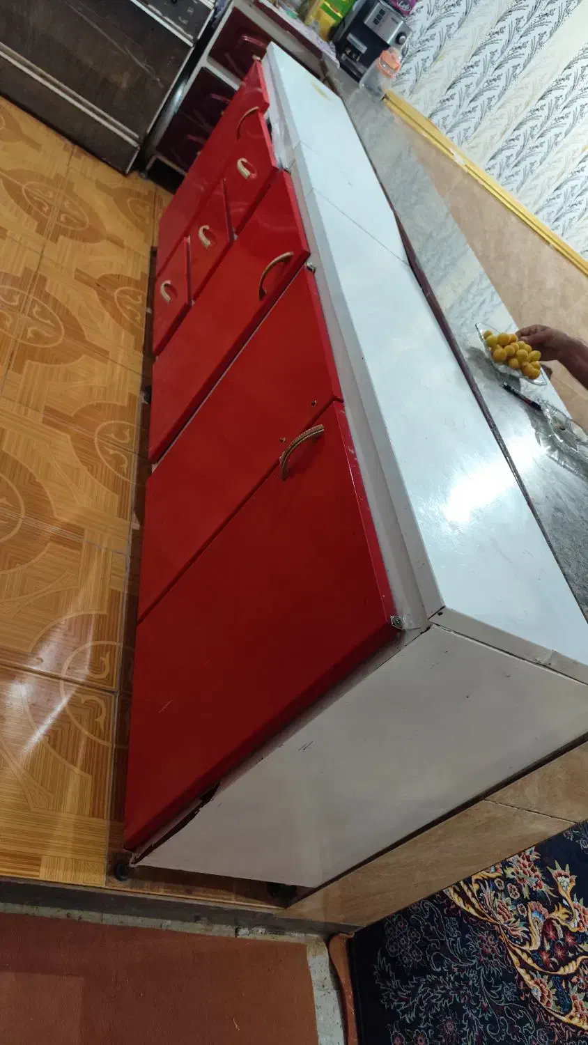 کابینت فلزی همراه هود|هود|رامهرمز, |دیوار