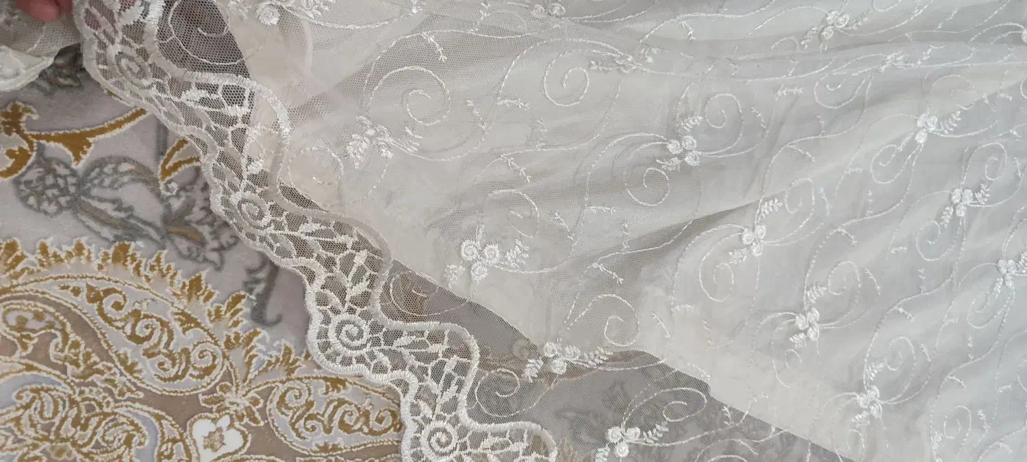 ۲عدد پرده همراه با آستر|پرده، رانر، رومیزی|ایلام, |دیوار