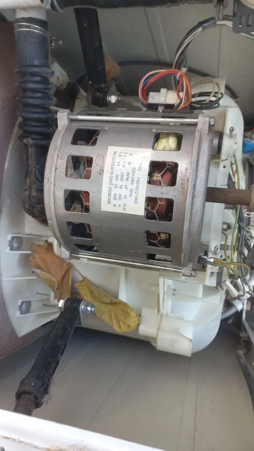 ماشین لباسشویی وستپوینت. موتور و کاسه ..سالم|ماشین لباسشویی و خشککن لباس|پردیس, فاز ۶|دیوار