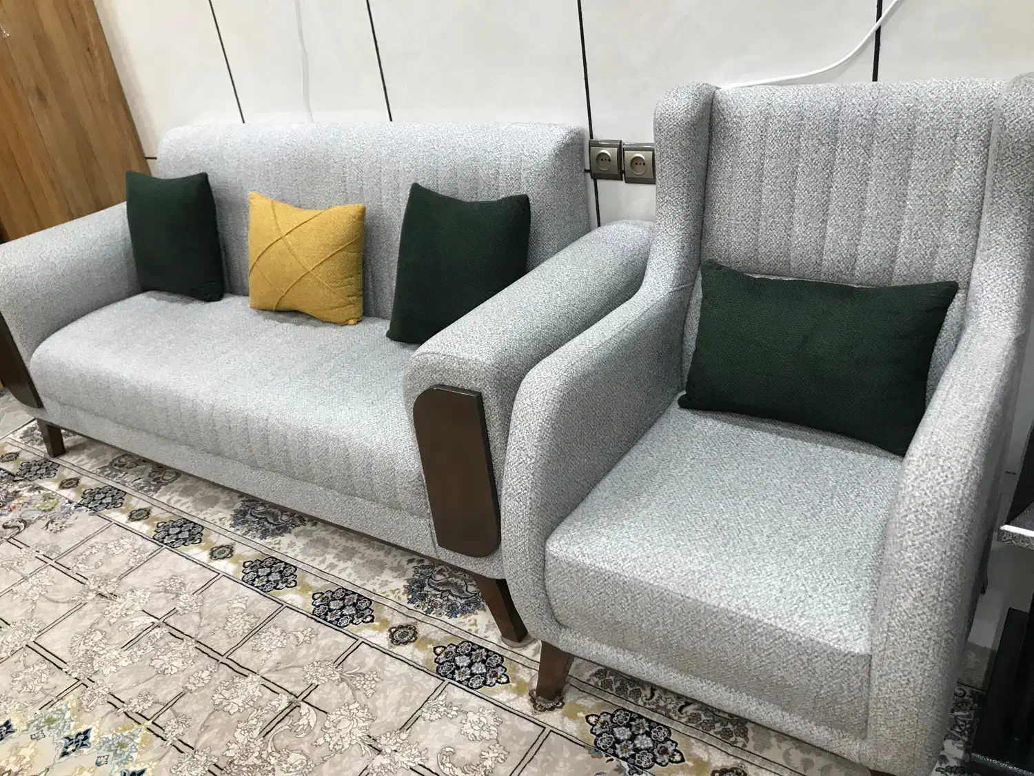 مبل 8نفره برند گوفر|مبلمان خانگی و میز عسلی|تربتحیدریه, شهرک ولیعصر|دیوار