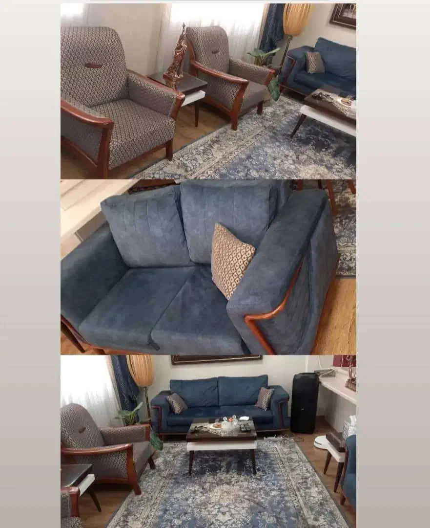 یکدست مبلمان ۷ نفره|مبلمان خانگی و میز عسلی|تهران, سهروردی|دیوار