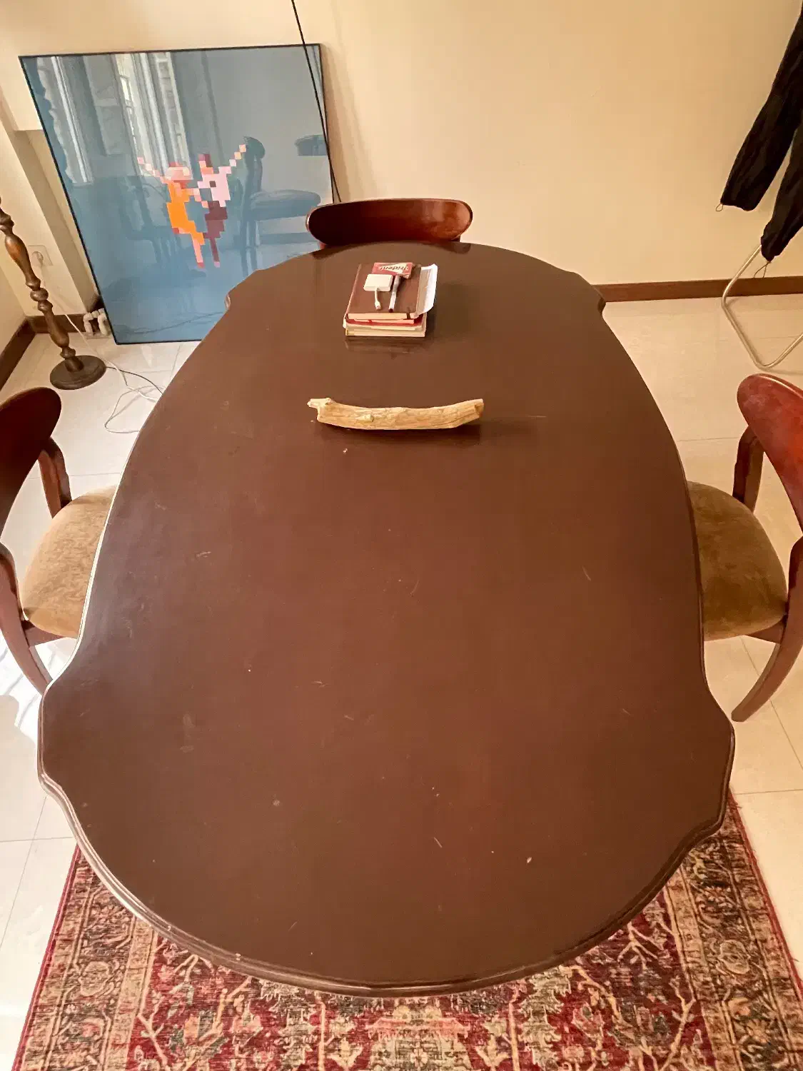 میز چوبی مدل جذاب قدیمی|میز و صندلی غذاخوری|تهران, امجدیه (خاقانی)|دیوار