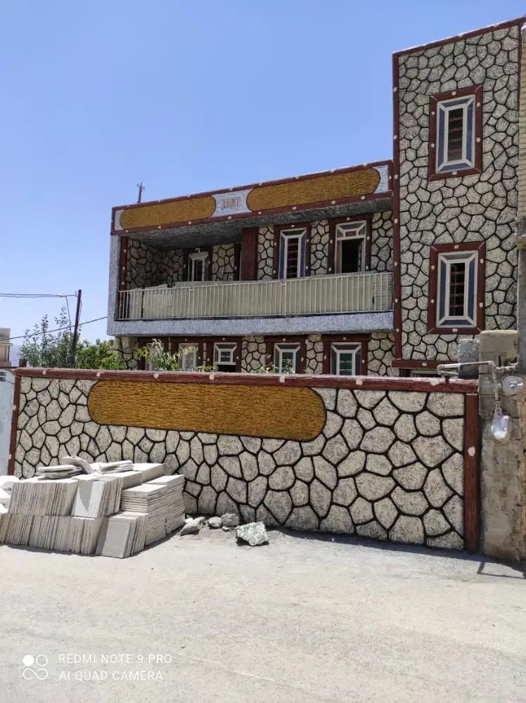 نمای رومی طرح چوب|خدمات پیشه و مهارت|برازجان, |دیوار