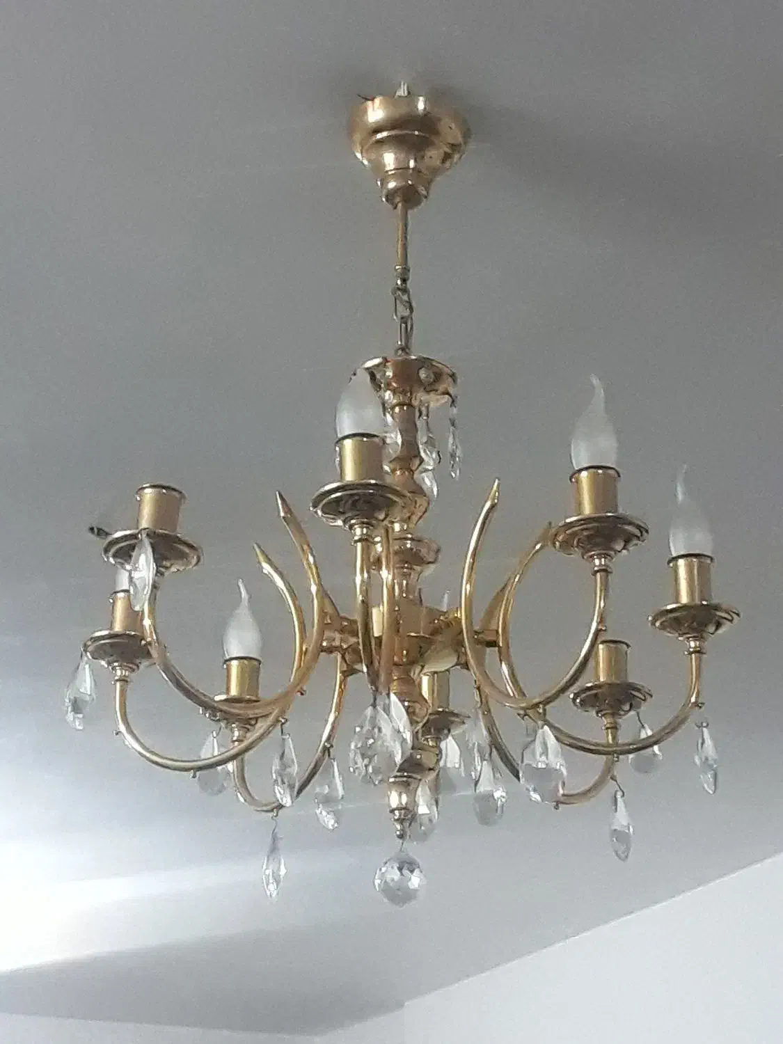 لوستر شیک|لوستر و چراغ آویز|ازنا, |دیوار