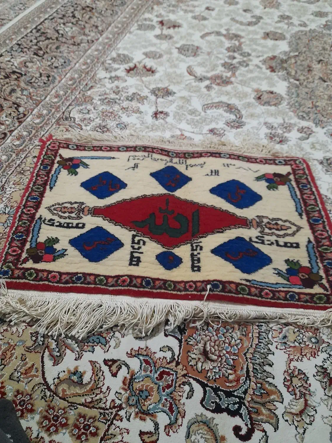 تابلو فرش دست بافت|تابلو فرش|رباط‌کریم, شترخوار|دیوار