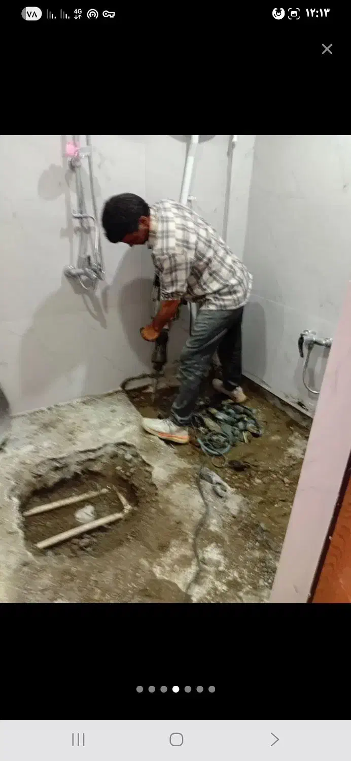 خدمات تخریب شیار زنی جابجایی مصالح ساختمانی اجرسنگ|خدمات پیشه و مهارت|بندر کنگان, |دیوار