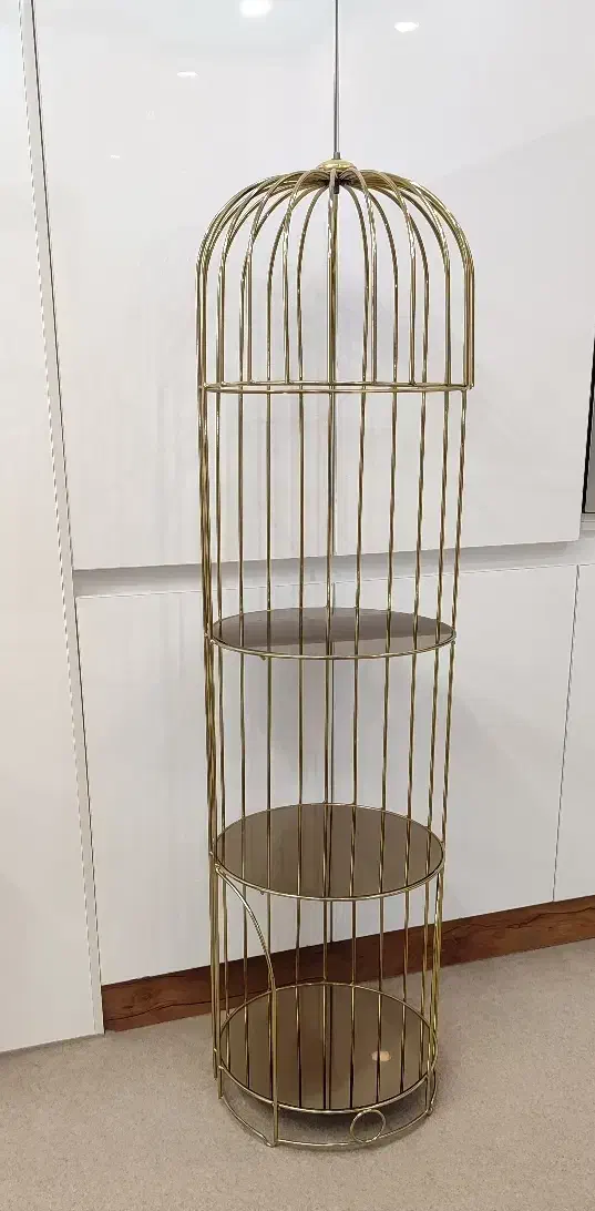 استند قفس طلایی (دکوری )|صنایع دستی و سایر لوازم تزئینی|کازرون, |دیوار