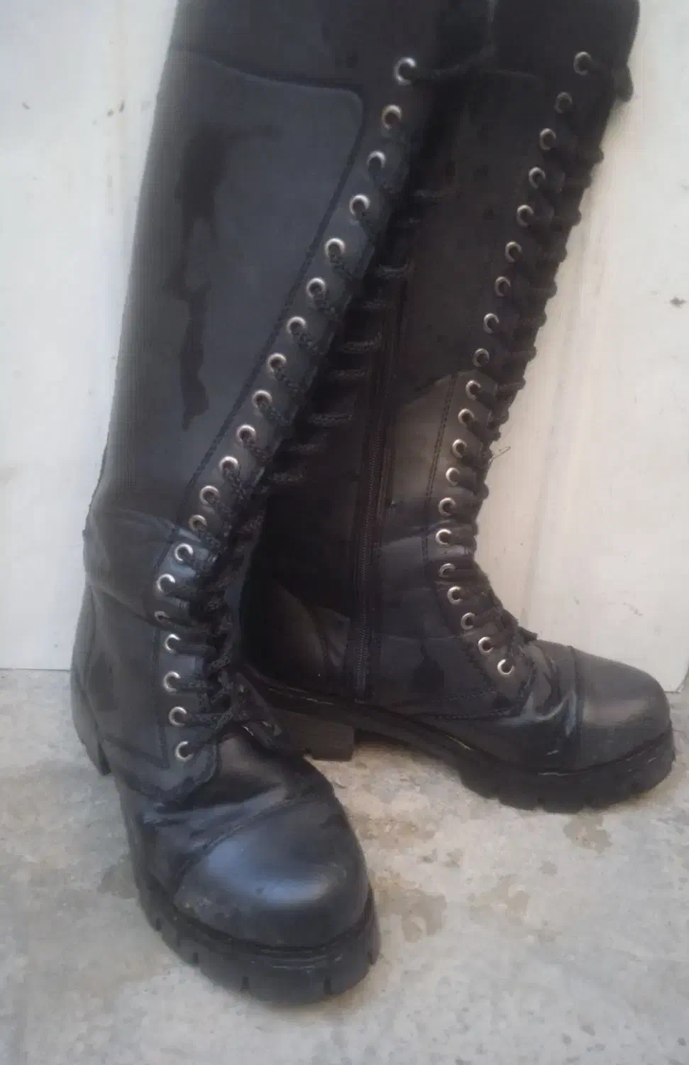 پوتین چرم زنانه سایز 39|کیف، کفش، کمربند|کرمانشاه, |دیوار