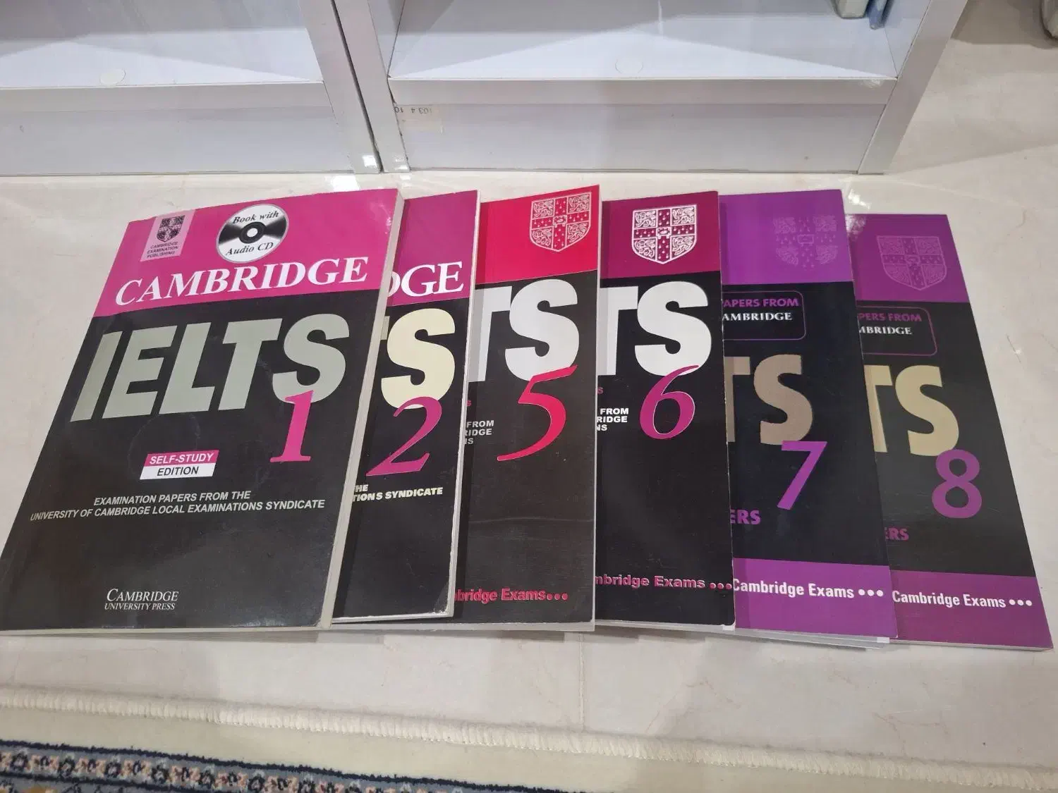 6 جلد کتاب زبان آیلتس|کتاب و مجله آموزشی|اهواز, سپیدار|دیوار