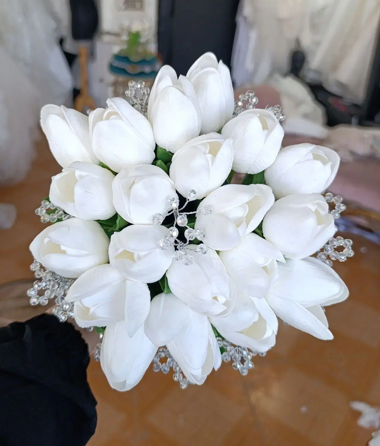 دسته گل عروس شیک|گل مصنوعی|بیرجند, |دیوار