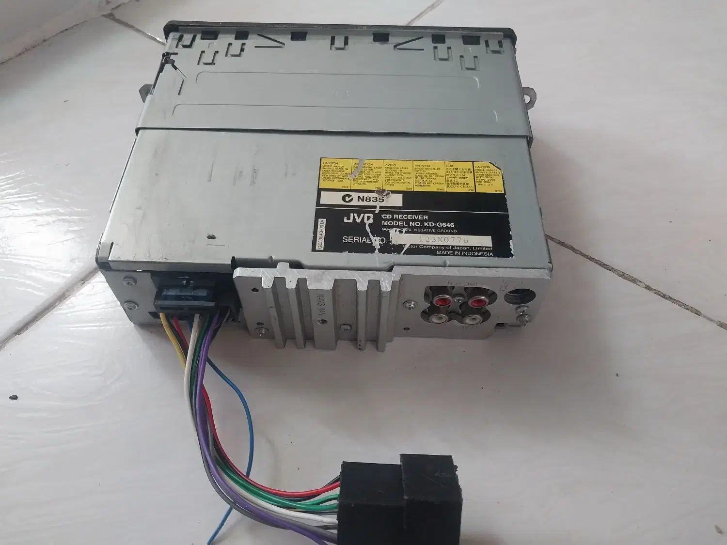 ضبط jvc  ،چهار خروجی|قطعات یدکی و لوازم جانبی|اصفهان, شاهد|دیوار