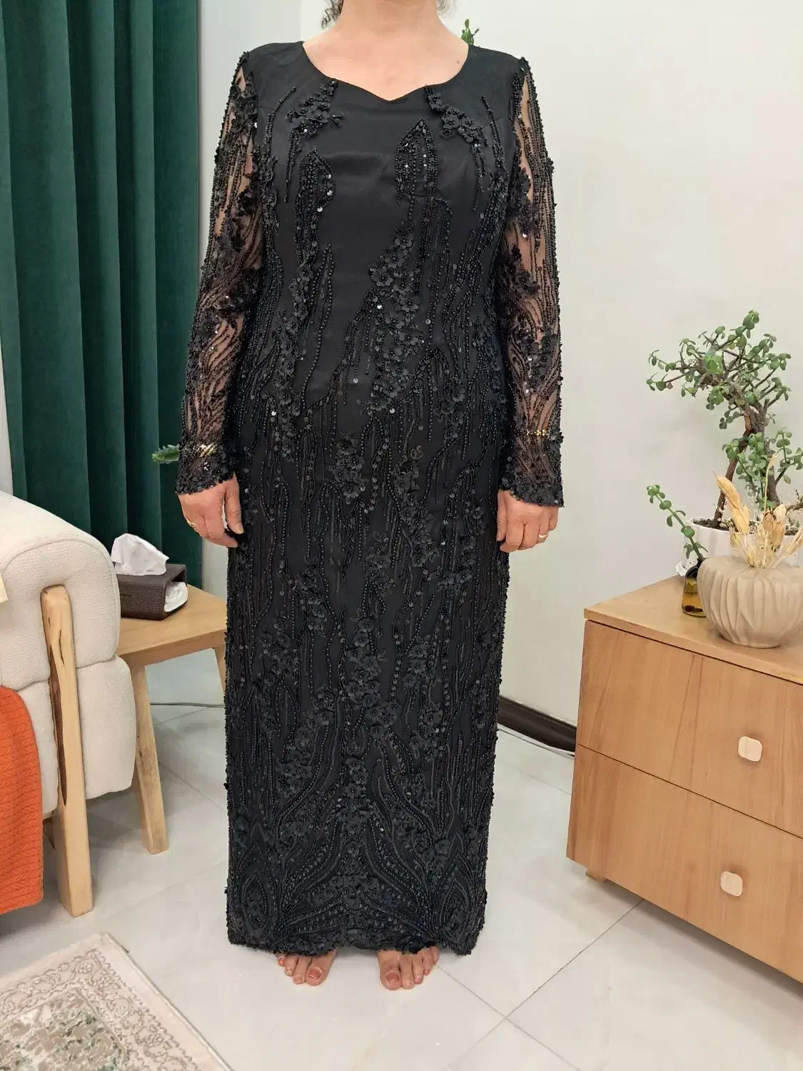 پیراهن مجلسی در حد نو|لباس|شهریار, شهرک شاهد|دیوار