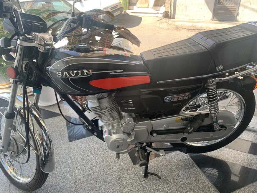 موتور ۱۲۵ استارتی|موتورسیکلت|قم, آزادگان|دیوار