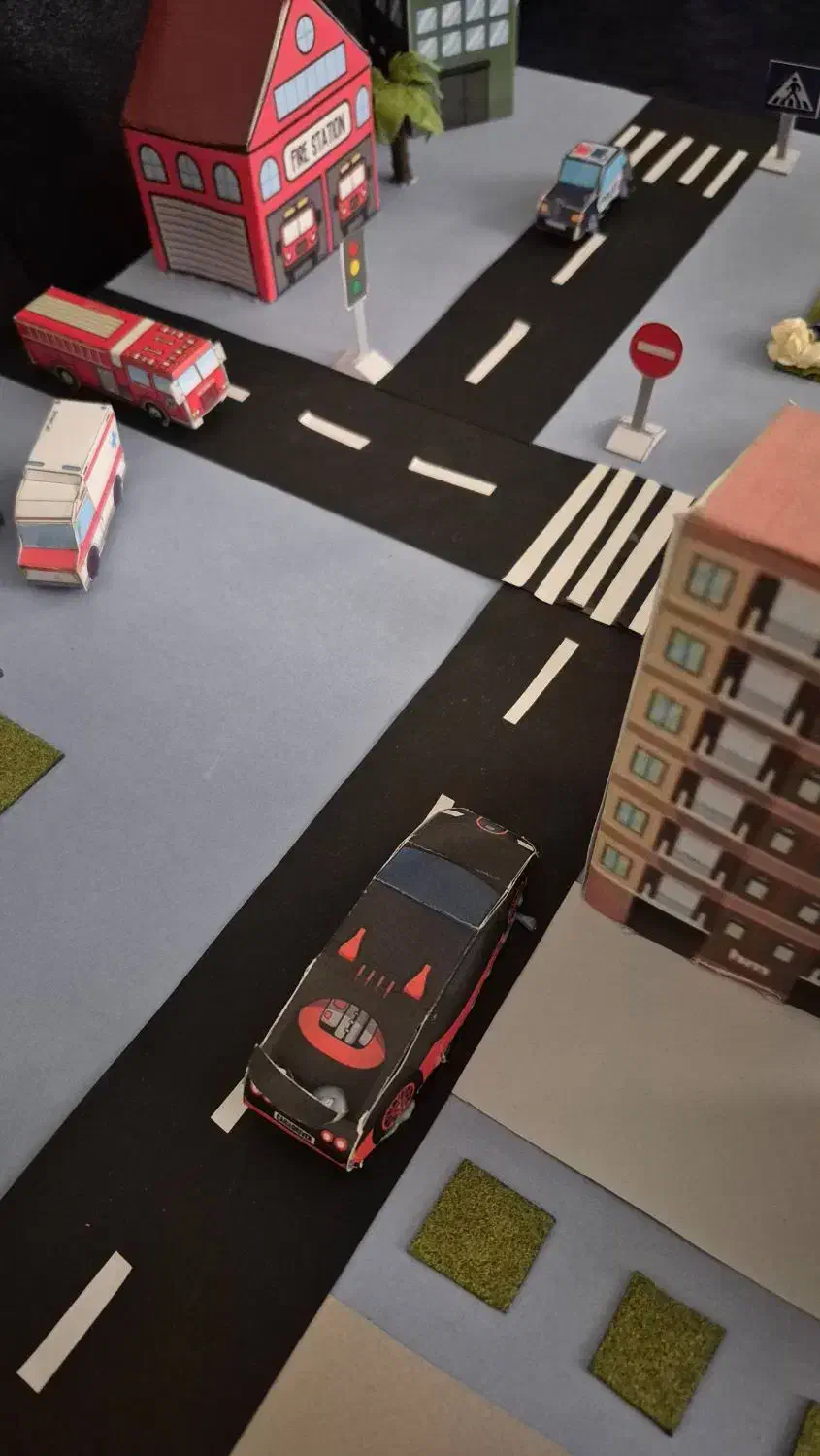 ماکت محله|مجسمه، تندیس، ماکت|شیراز, فرهنگ شهر|دیوار