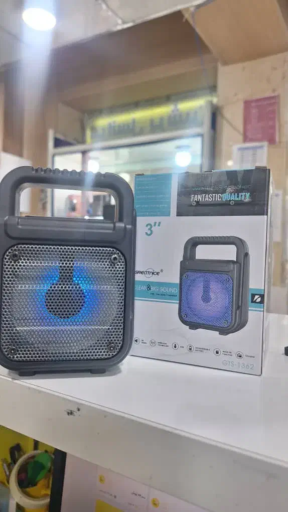 اسپیکر بلوتوث 3 اینچ GTS|پخشکننده همراه|اهواز, کوی باهنر|دیوار