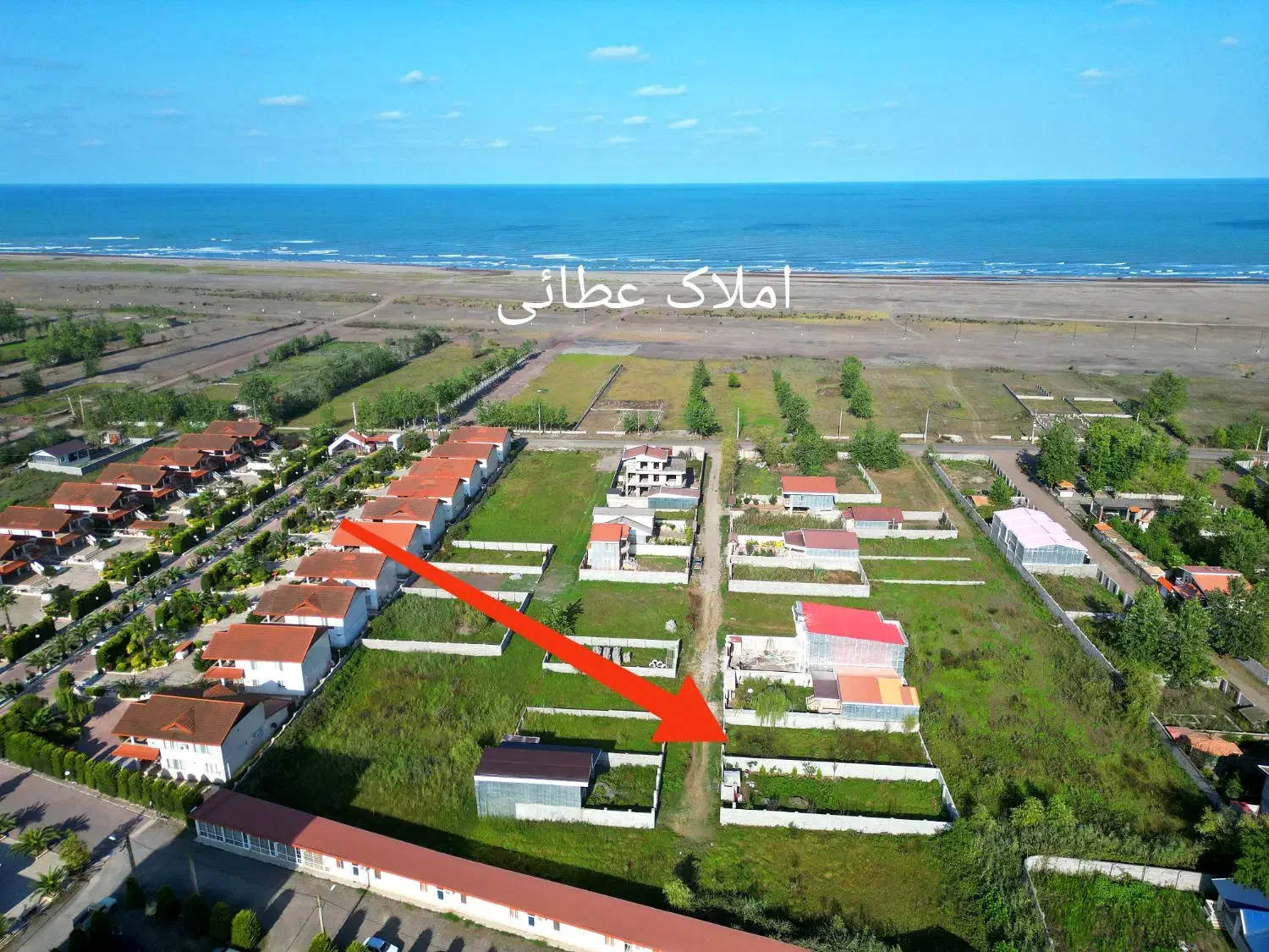 زمین ساحلی ۳۰۰ متری جنب شهرک راستی کوچه ۱۰ متری|فروش زمین و ملک کلنگی|چاف و چمخاله, |دیوار