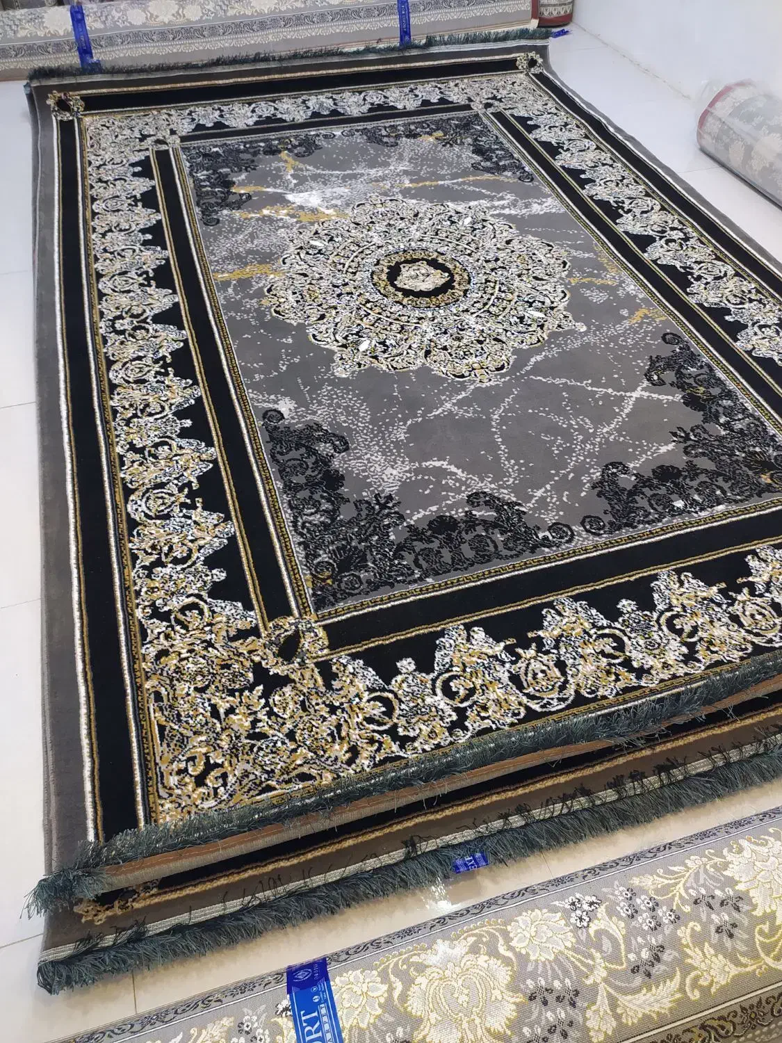 فرش های 9متری440شانه1600 به نرخ گلیم ،نو نو|فرش|نورآباد, |دیوار