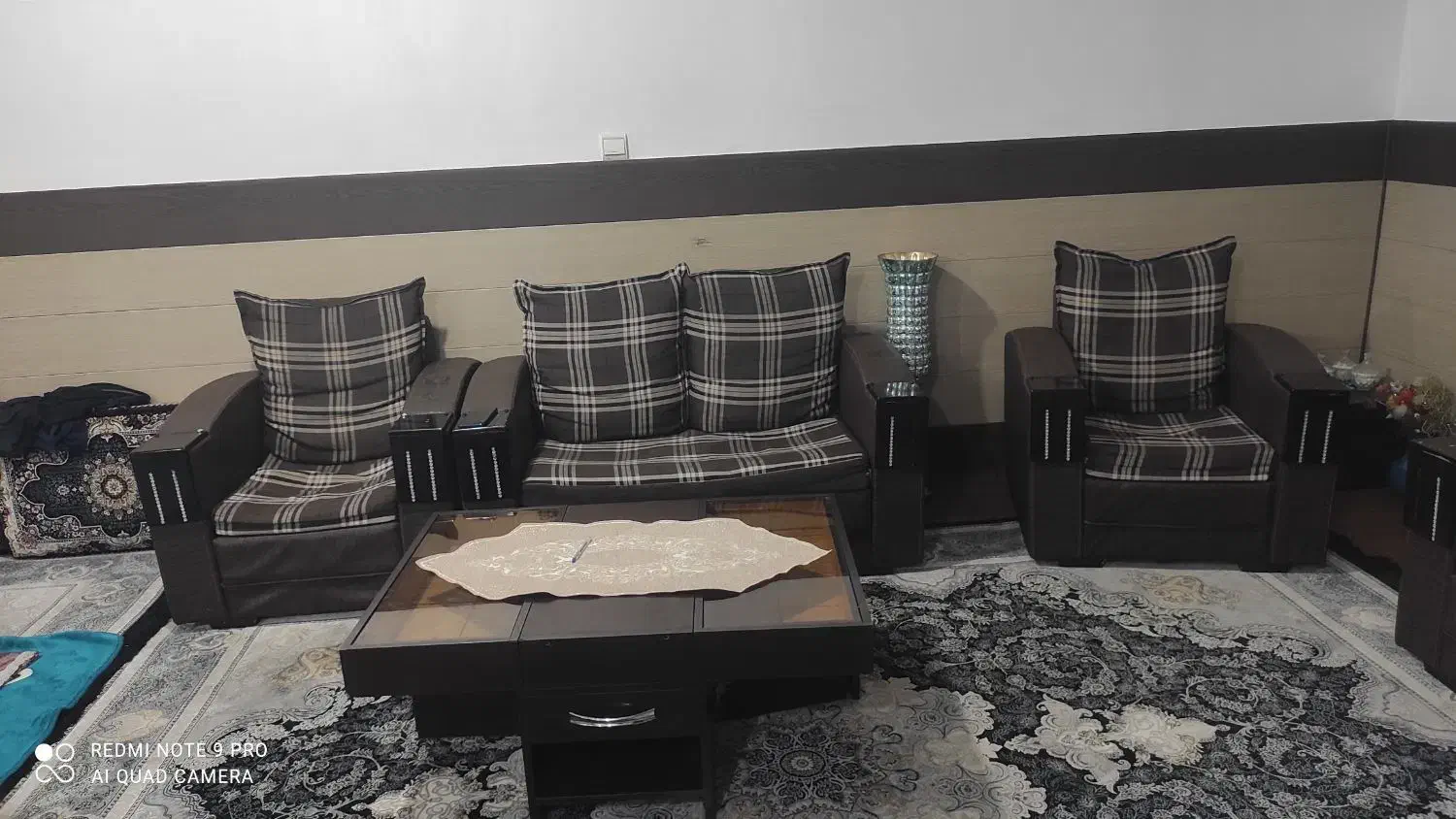 مبل|مبلمان خانگی و میز عسلی|قروه, |دیوار