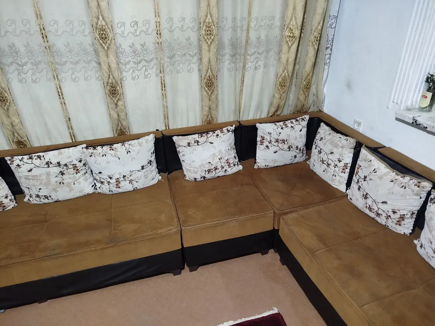 مبل ال چهارتومن|مبلمان خانگی و میز عسلی|تاکستان, |دیوار