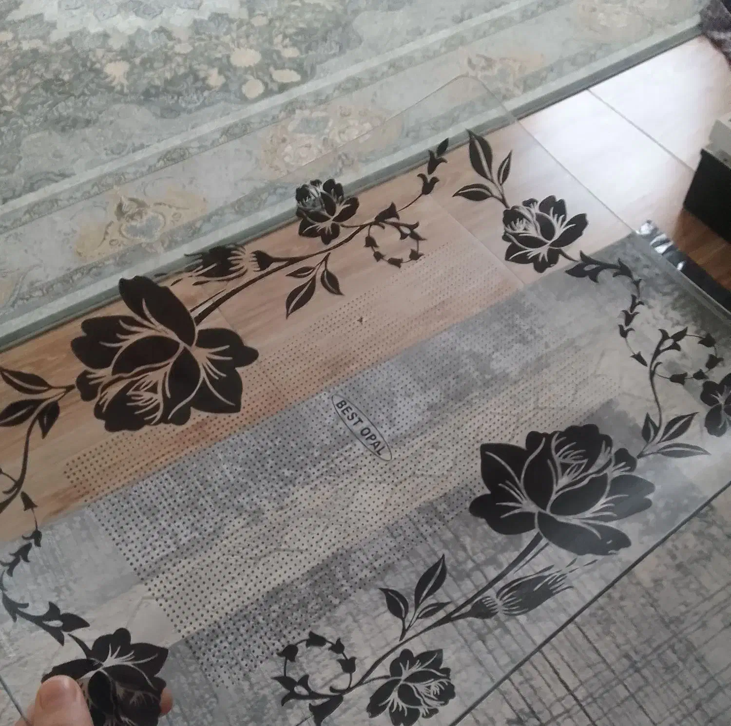 سینی شیشه ای و اکرپال|سرویس روتختی|لاهیجان, لیالستان|دیوار